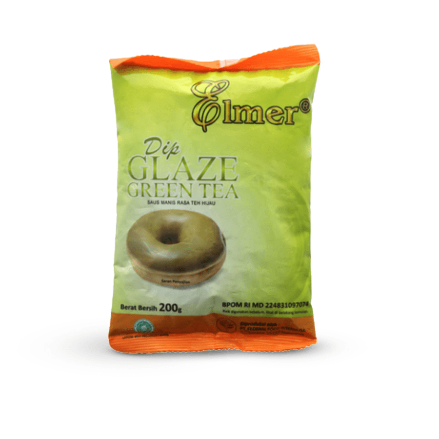 Elmer Dip Glaze Green Tea Saus Manis