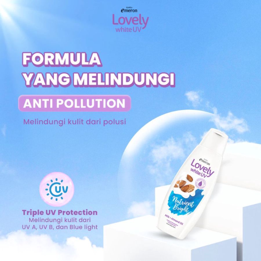Emeron Lovely White UV Nutrient Bright Body Lotion