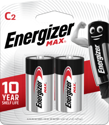 Energizer Baterai Alkaline Max C2