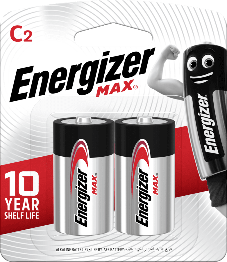 Energizer Baterai Alkaline Max C2 1pcs