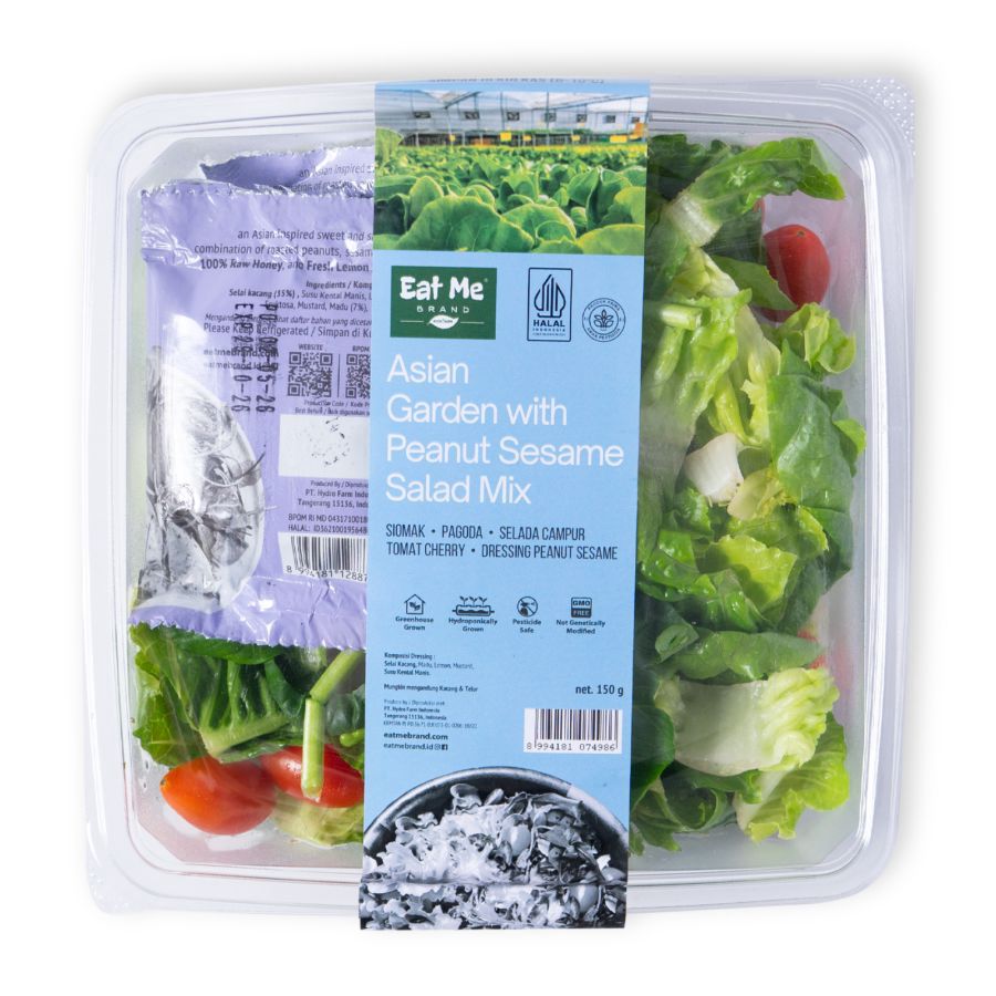 Eat Me Brand Asian Garden Salad with Tomato