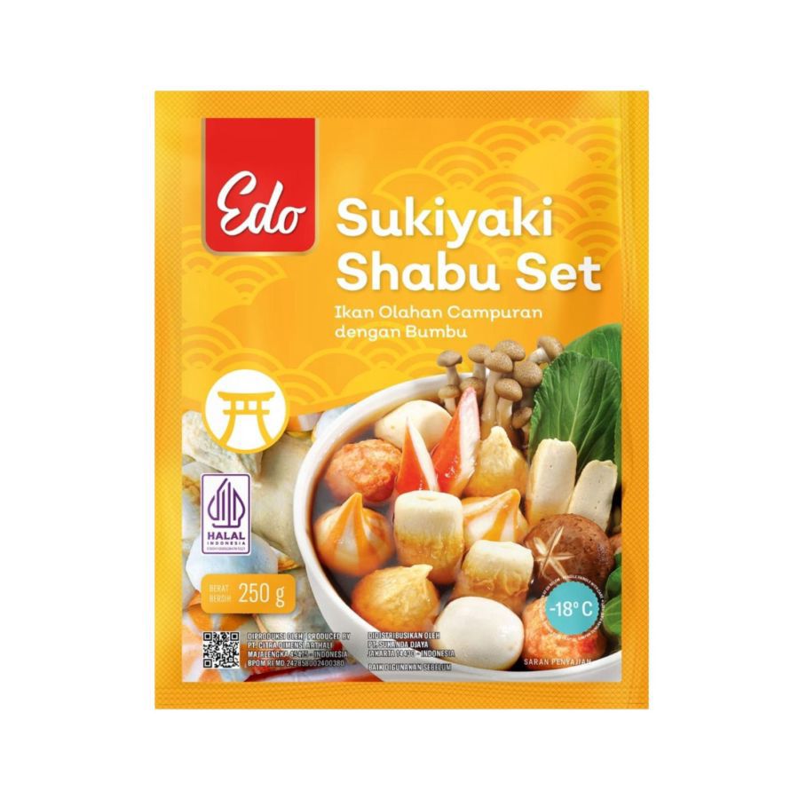 Edo Sukiyaki Shabu Set 1pack