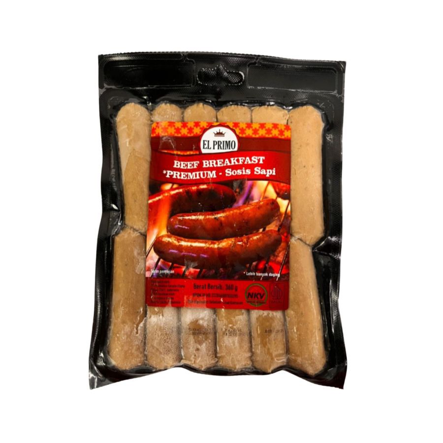 El Primo Beef Breakfast Premium Sausage