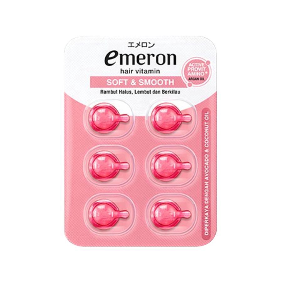 Emeron Soft & Smooth Hair Vitamin 6butir
