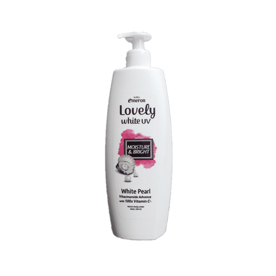 Emeron Lovely body lotion Moisture & Bright White Pearl 500ml