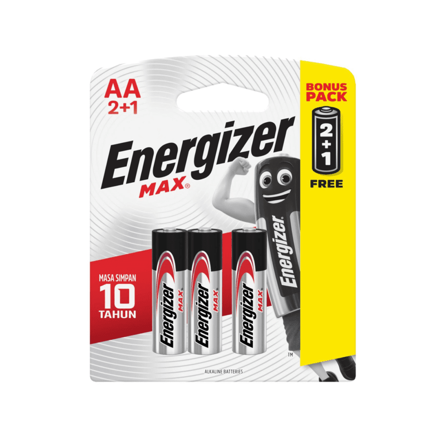 Energizer Baterai Alkaline Max AA 1pcs