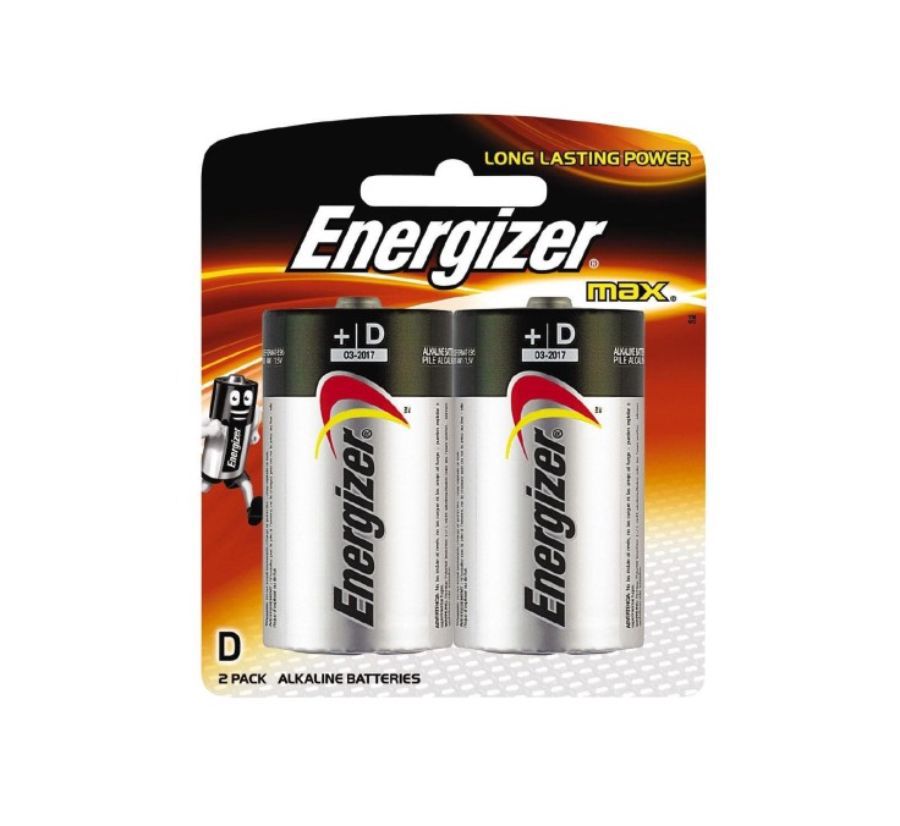 Energizer Alkaline Max D2 Baterai 1pcs