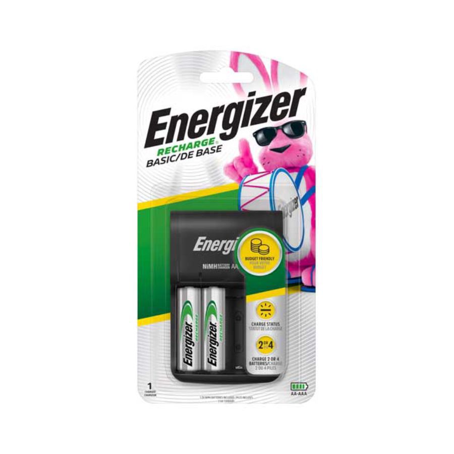 Energizer Recharge Mini AA-AAA Charger Baterai 1pcs
