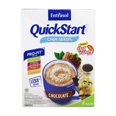 Entrasol Quickstart Chocolate Cereal Box 5 sachets