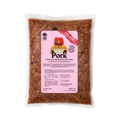 Escobark Raw Pork Makanan Anjing Basah