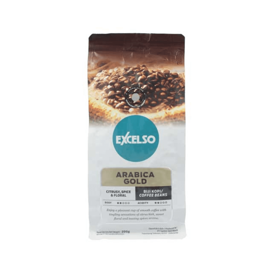 Excelco Arabica Gold Biji Kopi 200gram