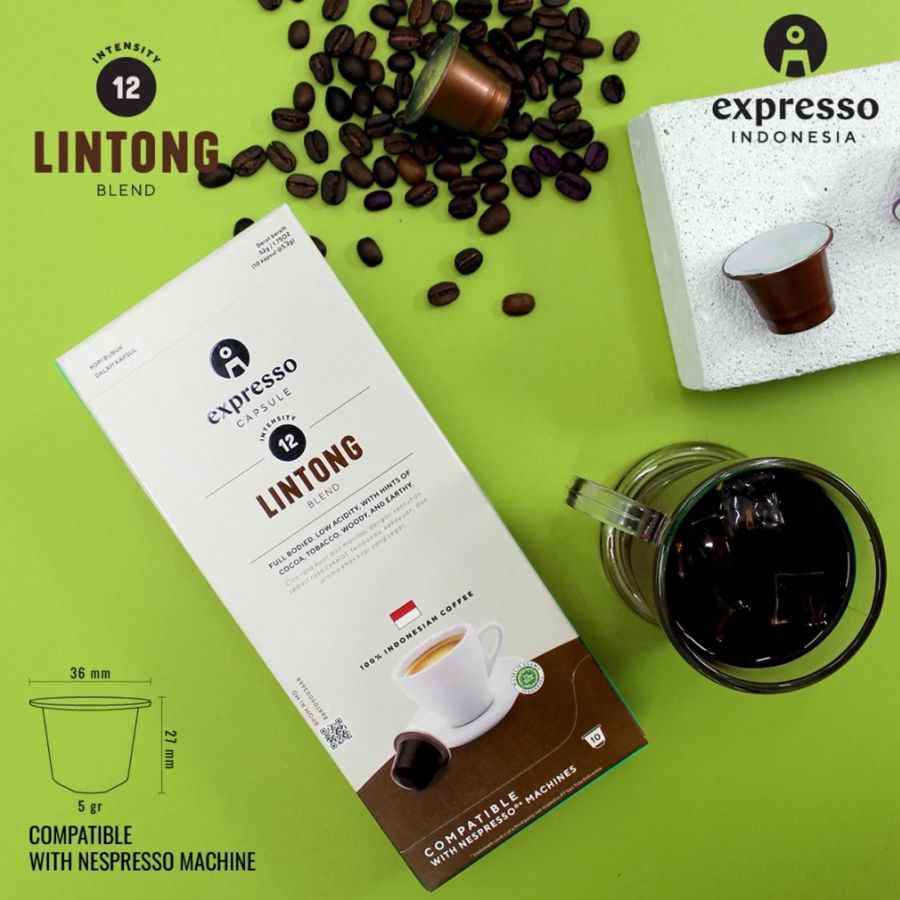 Expresso Lintong Blend Nespresso Compatible Coffee Capsule 1pack