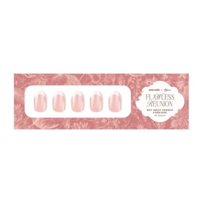 Eze Nails Best French Forever Kuku Palsu Tempel 1 Pack