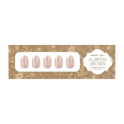 Eze Nails Golden Hearted Spot On Manicure Kuku Palsu Tempel
