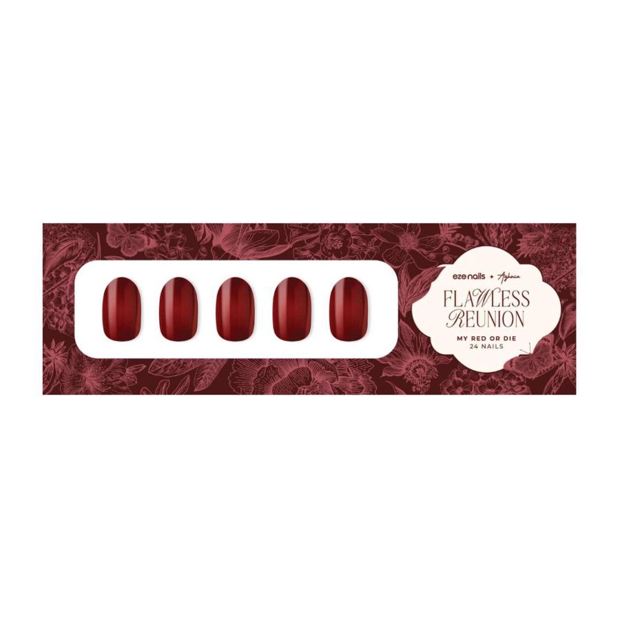 Eze Nails My Red Or Die Spot On Manicure Kuku Palsu Tempel 11gram