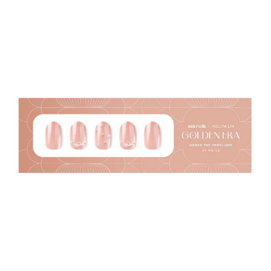 Eze Nails Under The Spotlight Kuku Palsu Tempel 24pcs