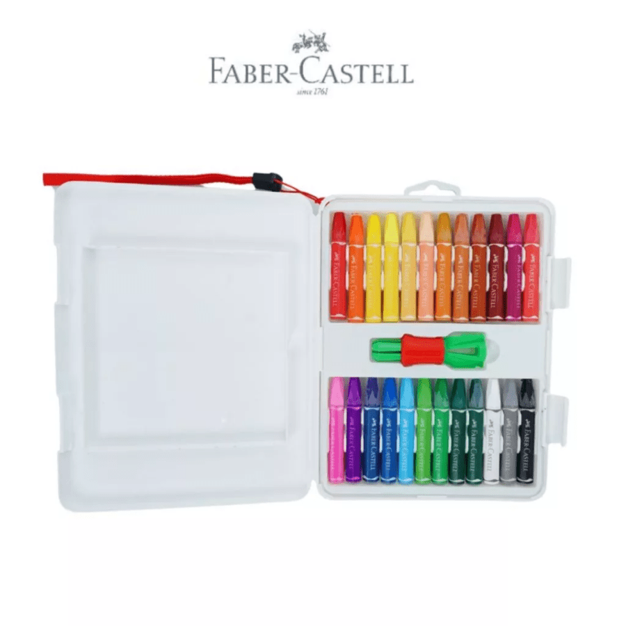 Faber-Castell Crayon Hexagonal Oil Pastel Dino Special Edition 24pcs