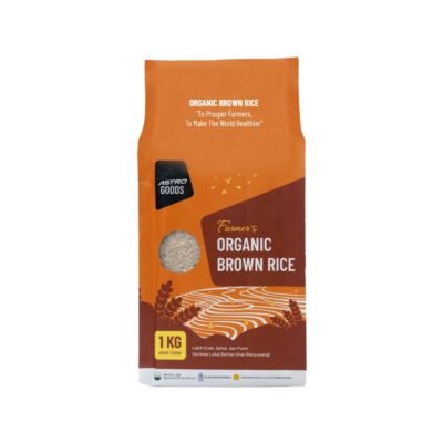Farmer's Organic Brown Rice Astro Goods
