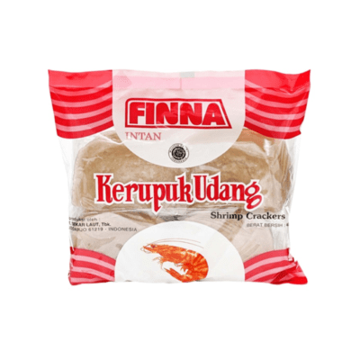 Finna Intan Kerupuk Udang Mentah 8x5cm