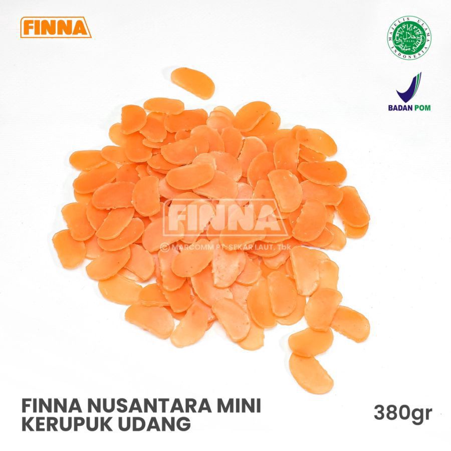 Finna Kerupuk Udang Mentah Nusantara 380gram