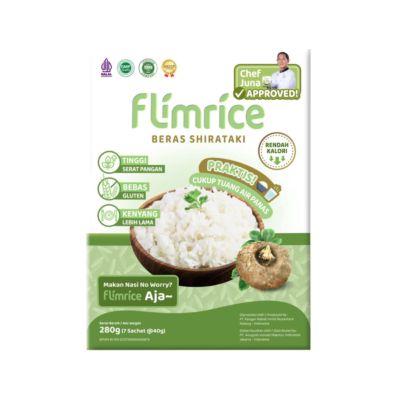 Flimrice Beras Shirataki 7 sachets x 40gr