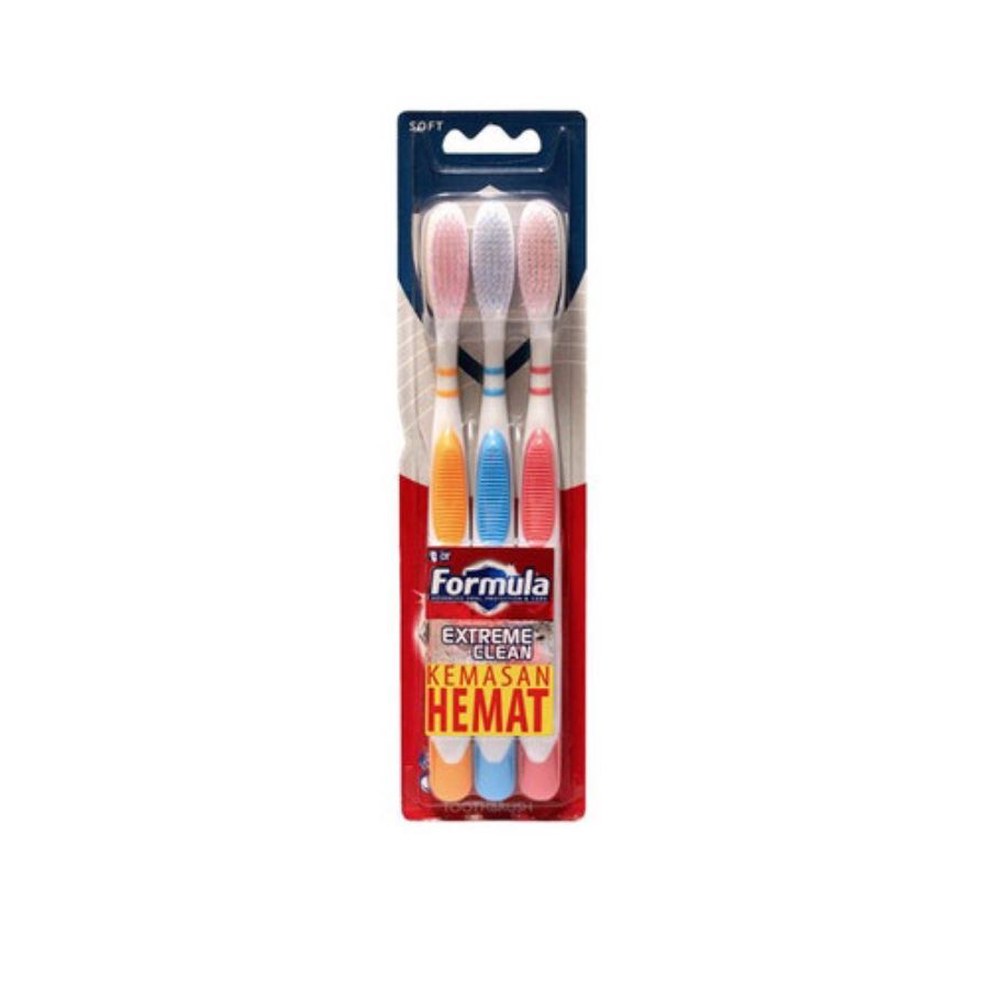 Formula Sikat Gigi Extreme Clean 3pcs 1pack