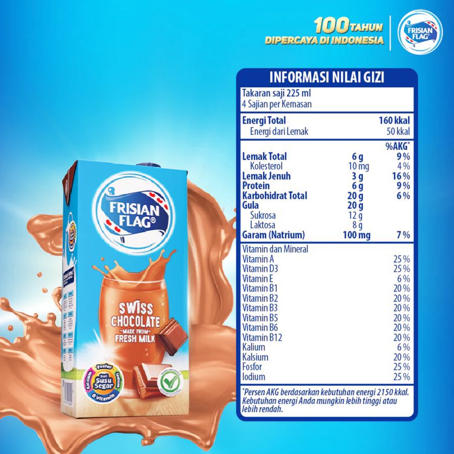 Frisian Flag Family Chocolate Susu UHT 946ml