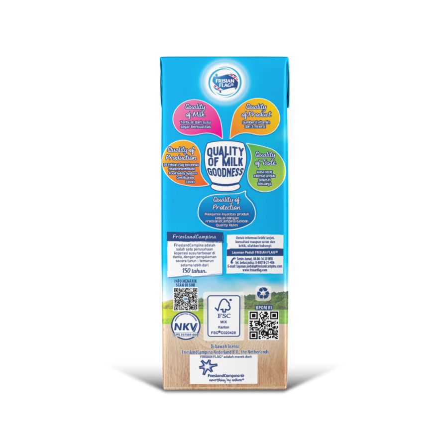Frisian Flag Strawberry Susu UHT 225ml