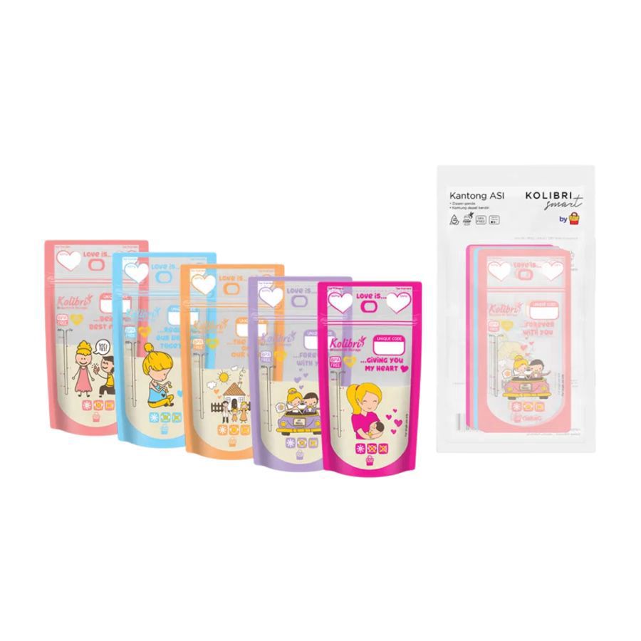 Gabag Smart Love Story Kantong ASI Kapasitas 100 ml 1pcs