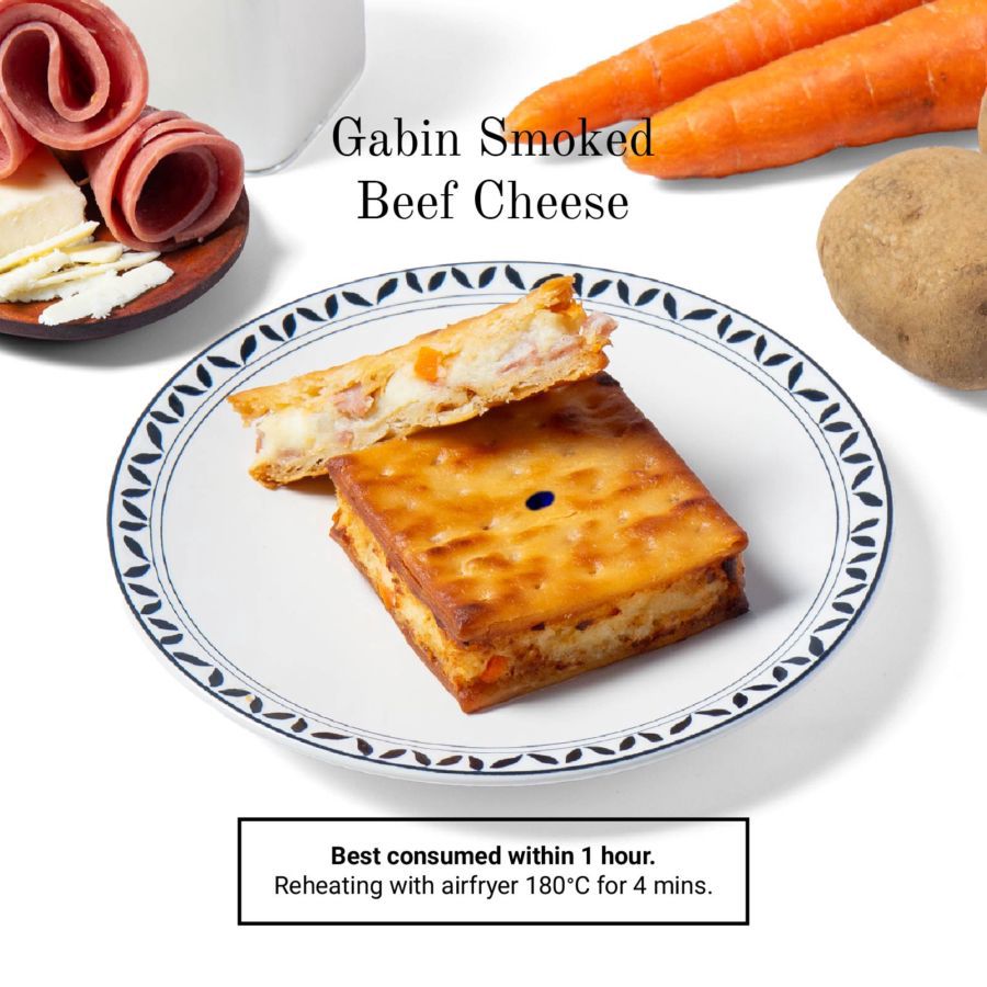 Gabin Smoked Beef Cheese 1pcs