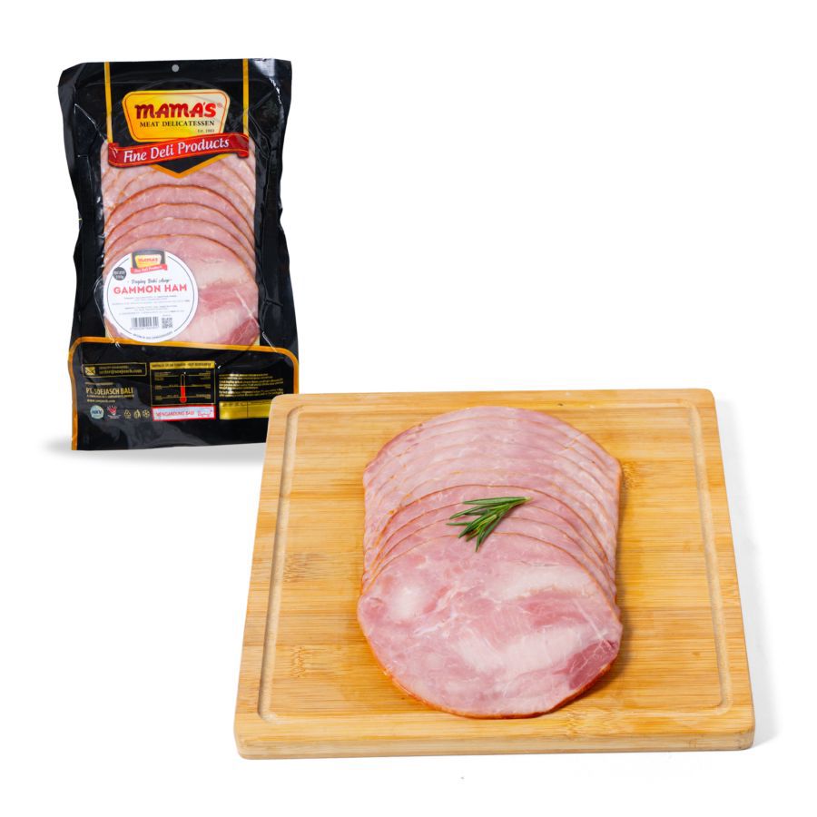 Gammon Ham Sliced Mamas 250gram