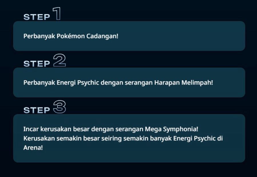 Pokemon Deck Taktik Mega Gardevoir ex MATS Card Game 1pcs