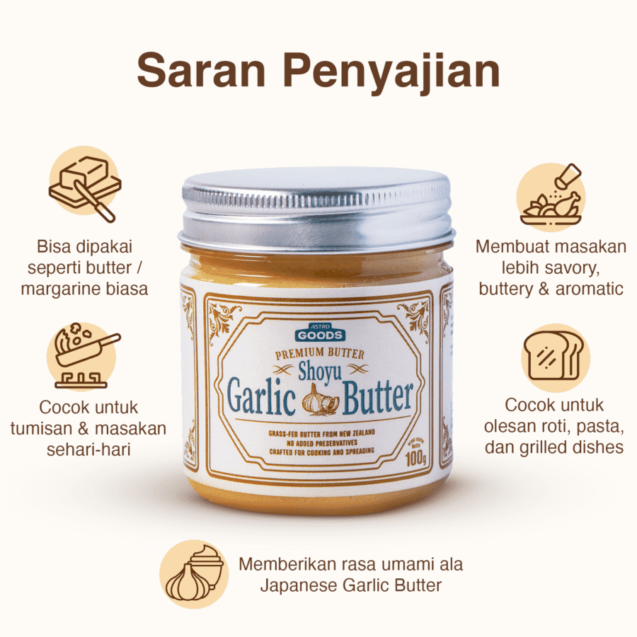 Shoyu Garlic Butter Astro Goods 100gram