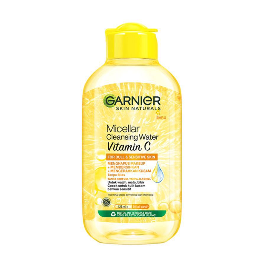 Garnier Micellar Vitamin C Cleansing Water Make Up Remover 125ml