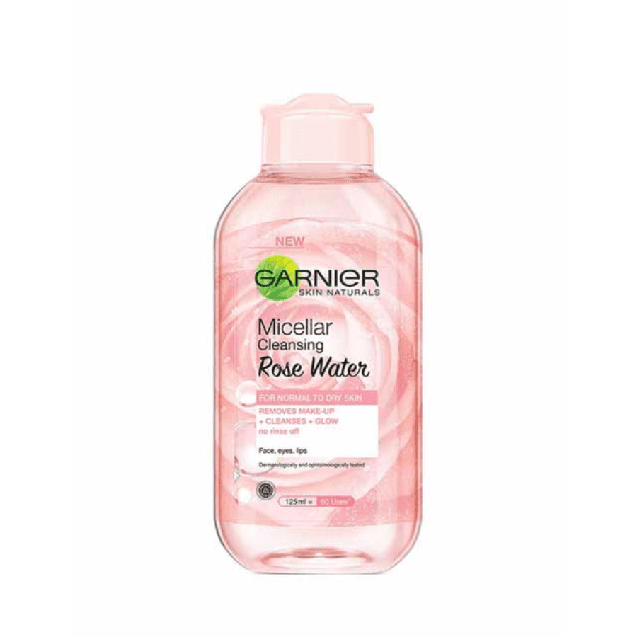 Garnier Micellar Rose Cleansing Water Make Up Remover 125ml