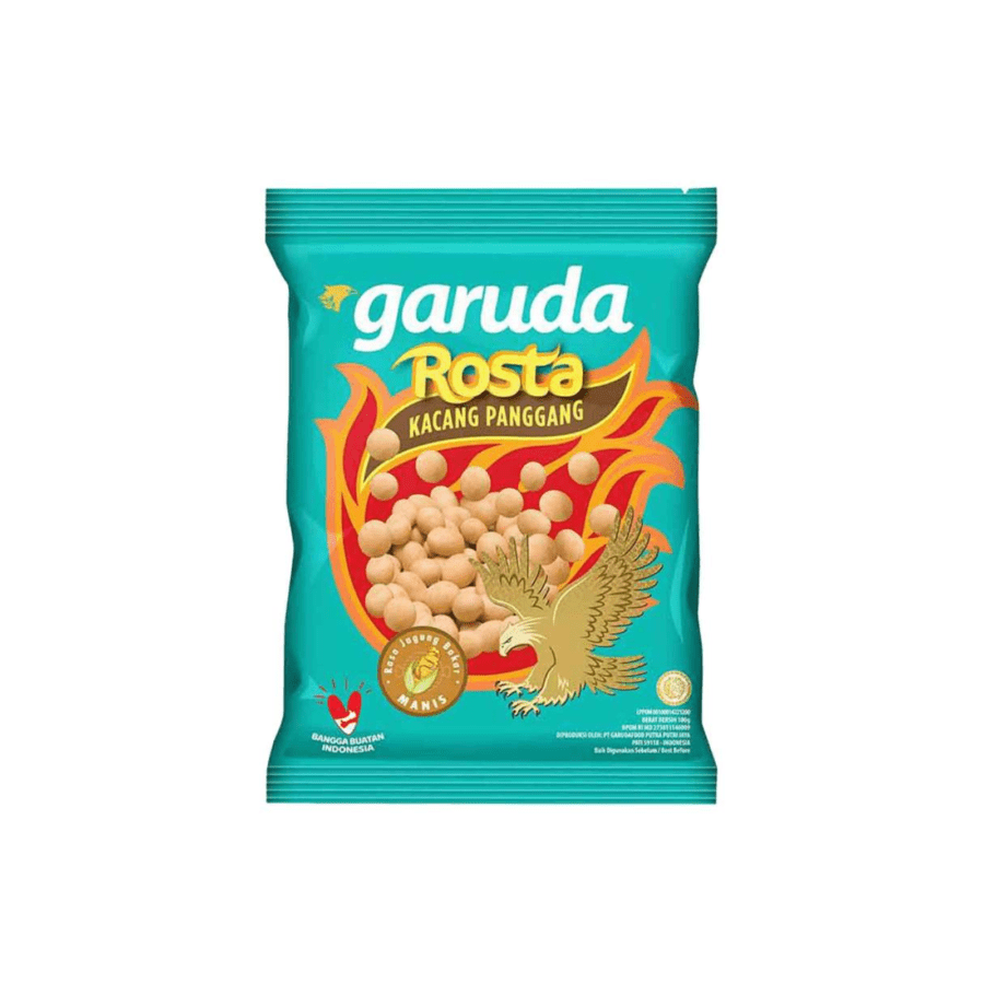 Garuda Rosta Kacang Panggang Jagung Bakar Manis 95gram 95gram