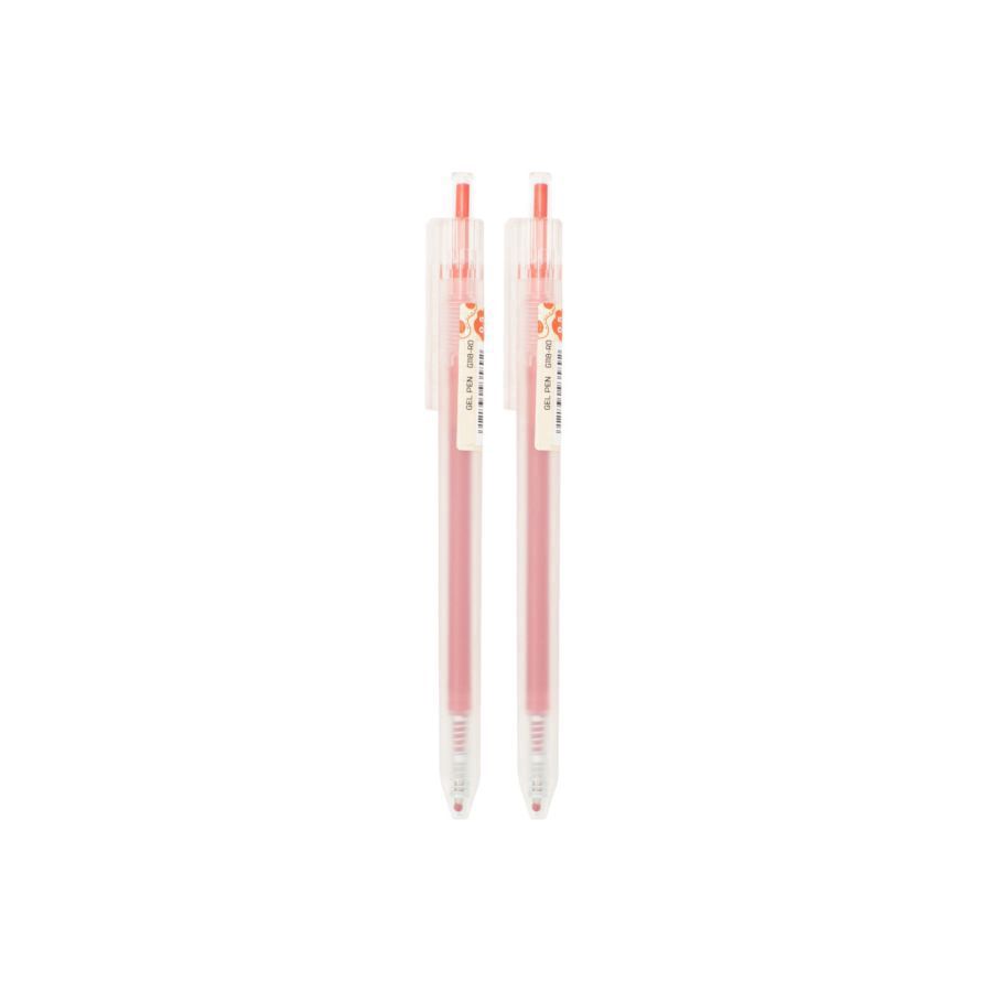 Pulpen Gel Colour Red 0.5mm ABasics