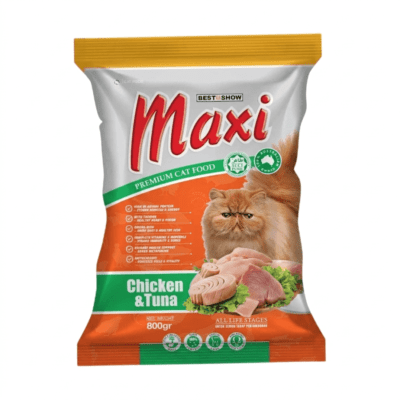 Maxi All Life Stages Chicken & Tuna Makanan Kucing Kering