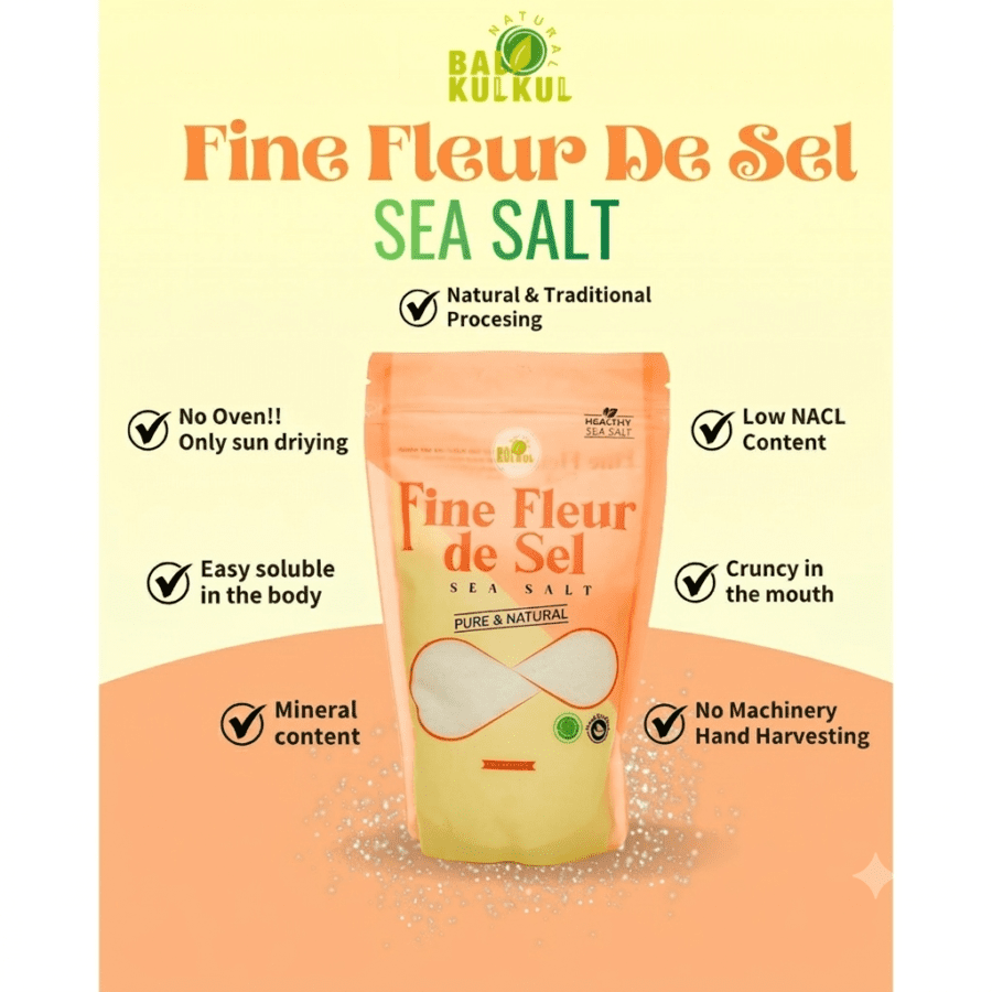 Bali Kulkul Fine Sea Salt 250gram