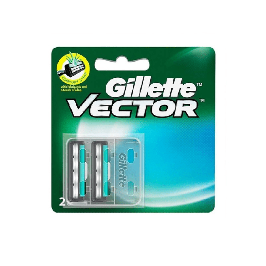 Gillette Vector Cartridge Pisau Cukur 2pcs
