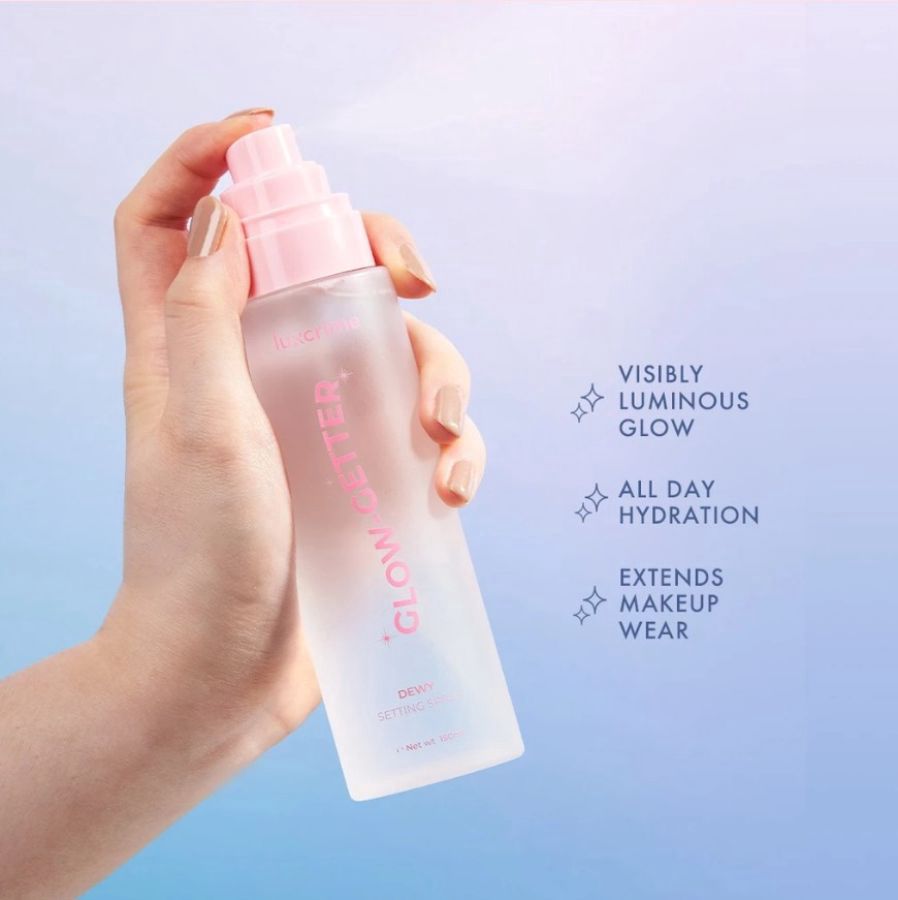 Luxcrime Glow Getter Dewy Setting Spray Wajah 50ml