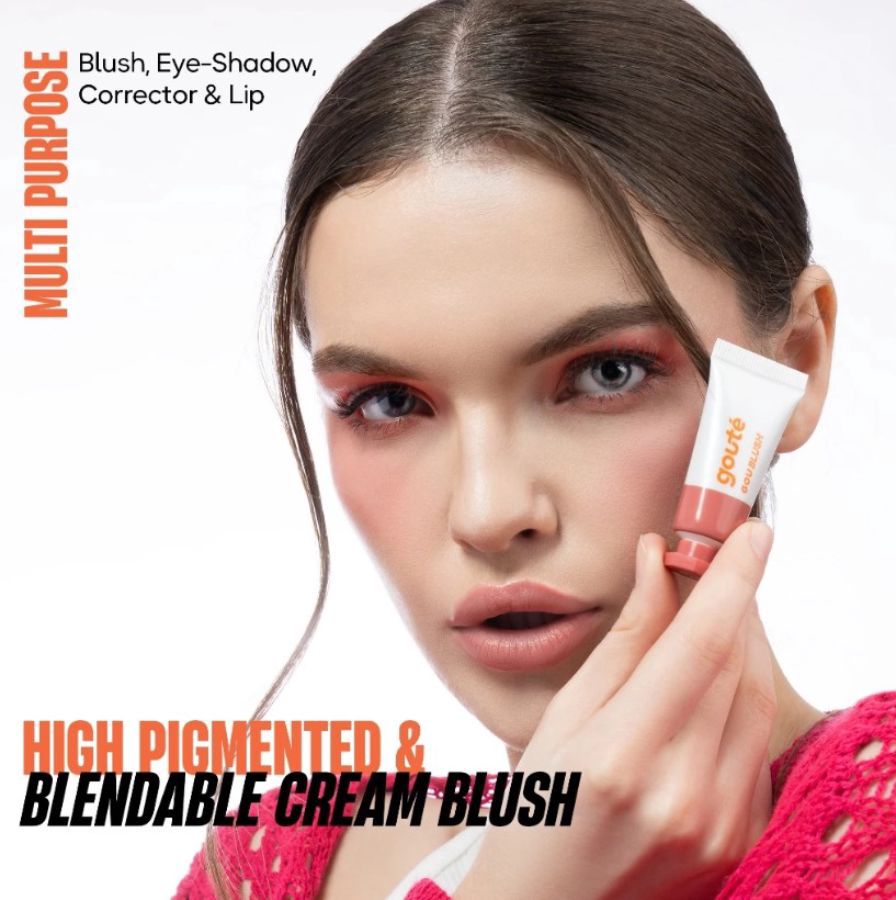 Goute Goublush 02 Neon Arcade Cream Blush for Cheek, Lip, Eye Shadow 7gram
