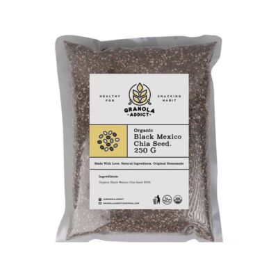 Granola Addict Black Chia Seeds Mexico Organic