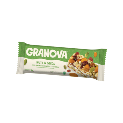 Granova Nuts & Seeds with Almond, Pumpkin Seed and Cranberry Granola Bar