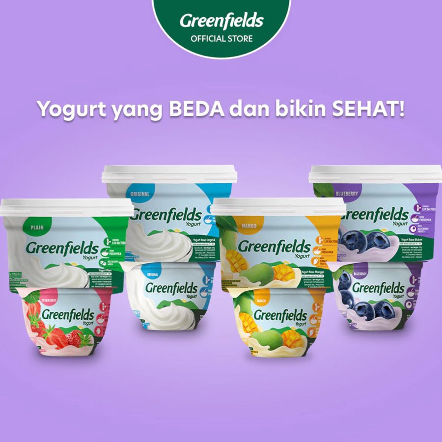 Greenfields Blueberry Yogurt 125gram