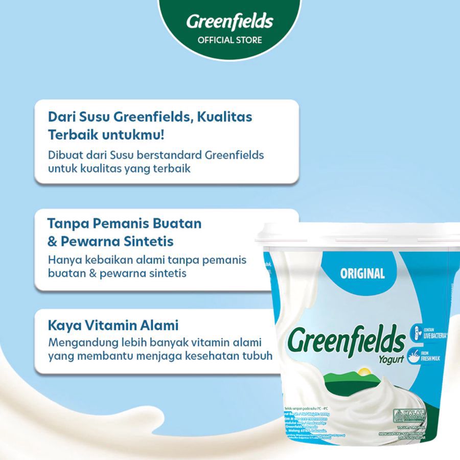 Greenfields Original Yogurt 1000gram