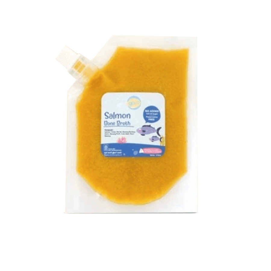 Grouu Bone Broth Salmon MPASI Makanan Bayi Anak Refill