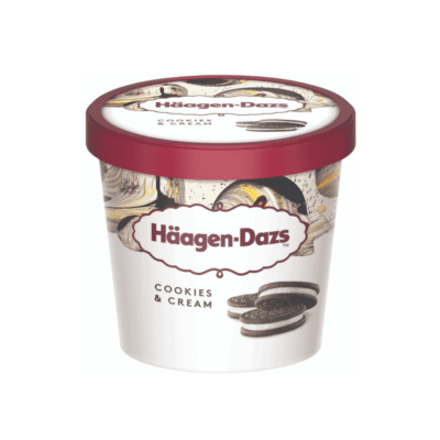 Haagen-Dazs Cookies & Cream Ice Cream Mini Cup