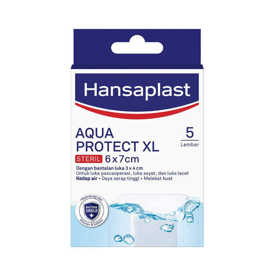 Hansaplast Aqua Protect XL Plester Luka Kedap Air 1pack