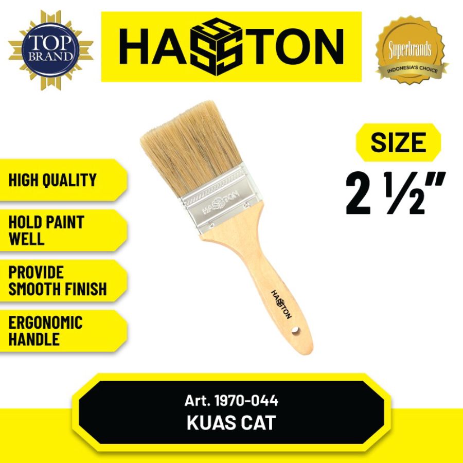 Hasston 1970 Kuas Cat Tembok 2,5inch